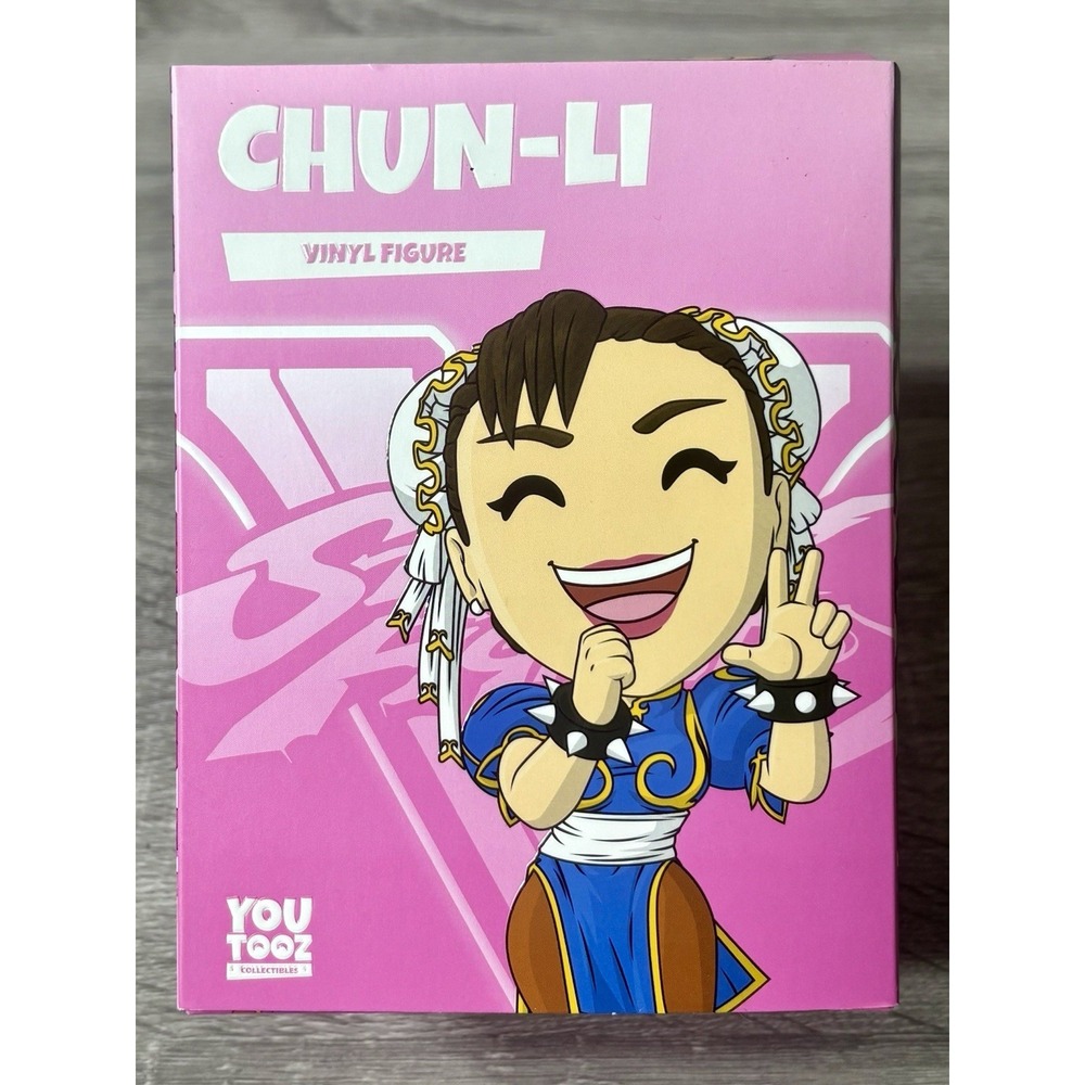 YouTooz Collectibles Street Fighter CHUN-LI Vinyl Figure 4.7" New in Box.